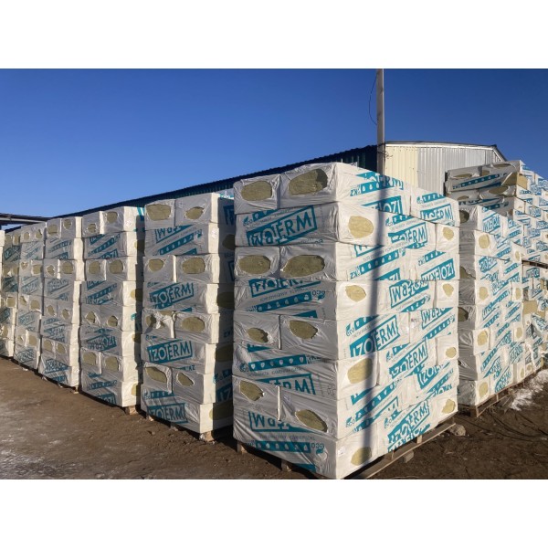 Минеральный утеплитель IZOTERM каменная вата 1200x600x100 мм